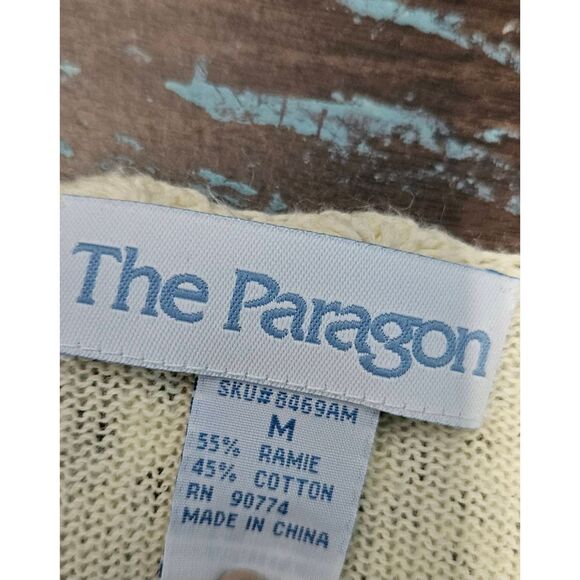 The Paragon Crochet Vintage Sweater Size Medium Multicolored - Picture 6 of 6